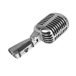 Dynamic Microphone Vintage Bar Club Stage Performance KTV Speech Interview Chatting Mic Home Electric Accessories Singer