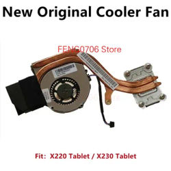 F New Original For Laptop Lenovo ThinkPad X220 Tablet X230 Tablet CPU Cooling Fan Heatsink Radiator Cooler FRU PN：04W1774