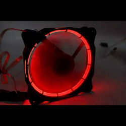 1pcs 120mm fan Computer LED Fan Water Cooler Cooler Fan Case Cooler Fans Cooling Case Fan CPU fan dual led ring