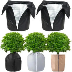Couverture de plantes d'hiver, sacs de Protection contre le gel, jardin extérieur, arbustes, arbres, plantes en pot, tissu Oxford, couverture chaude antigel
