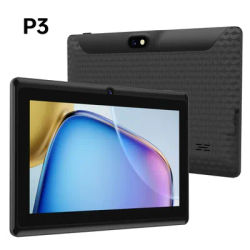 I-Atar P3 New 7inch Multi-Language Android Tablet, Android 12.0 Tablet Pc 4Gb Ram 32Gb Storage, Type-C Tablet, Mtk Quad-Core Processor, 1280*800 Ips Touch Screen, Dual Camera Tablet, Supports 2.4g