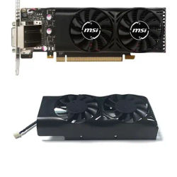 Brand New HA5510M12F-Z XY-D05510S 2pin 0.20A Cooling Fan For MSI GeForce GTX 1050 2GT LP GTX 1050Ti 4GT LPV1 Graphics Card Repla