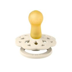 BIBS Boheme Pacifier, 4 Pack - Ivory/Blush/Blossom/Dusky Lilac - Size 2 (6+ m)