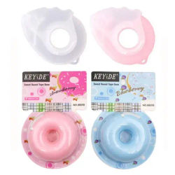 1Pc Eyelashes Extension Tape Cutter Dispenser Plastic Grafting Eyelash Adhesive Tape Holder Rotating Cutting Makeup Tools