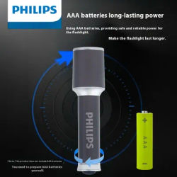 Philips New 2251 Mini lampe de poche zoomable multifonctionnelle haute luminosité - Alliage d'aluminium