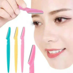Sharp Scissors Eyebrow Trimmer Tool Makeup Grooming Tool Loose Packaging Eyebrow Razor Sharp Safe Efficient