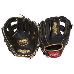 Rawlings R9 Series 9.5" Training Baseball Glove - Right Hand Throw Black