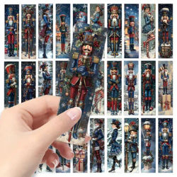 32pcs, Walnut Bookmarks, Back to School Season, Christmas, Halloween, Teacher's Day, suitable for readers and birthday gifts.