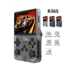 64G/128G R36S Retro Handheld Video Game Console Linux System 3.5 Inch IPS Screen R35s Pro Portable Pocket Video Player Games