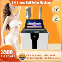 Hi-emt Neo RF Body Sculpt Machine Vacuum Inner Ball Roller Inner Ball Roller Machine 360 Degree Rolling Cellulite