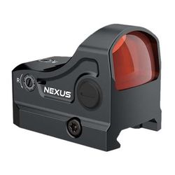 TruGlo Nexus Red Dot Matte Black 1x 22mm 3 MOA Red Dot Reticle TGTG8322B