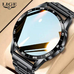 LIGE New Voice Calling Smart Watch For Men Women IP68 Waterproof 1.38" HD Display Health Fitness Tracking Bluetooth Smartwatch