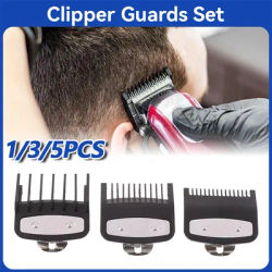 5/3/1PCS Limit Comb Set Black Hair Clipper Guards Replacement Guide Combs Trimmer Styling Tools Size 1.5mm 3mm 4.5mm 1Pcs