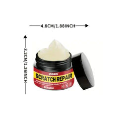 JOKJOK Nano Gloss Scratch Repair Wax & Clay Kit - Swirl Remover, Scratch Remover Paste with Sponge Applicator, Safe for All, Pai