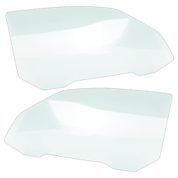 JC Whitney Door Glass, Front, Driver & Passenger Side, 1-year unlimited-mileage warranty SET-JRC48010025