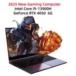S6 Gaming Laptop 16.1 Inch 4800mah Intel Core i9-13900HK RTX4050 4G notebook 64GB 2*DDR5 2*M.2 4TB 144 Hz PCI-E Esports laptop