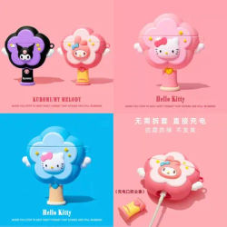 Nuova bacchetta magica Kitty per Airpods 1 2 3 Pro Pro 2 Custodia per auricolari in silicone Accessori Cover