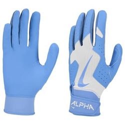 Nike Alpha 2.0 Adult Baseball Batting Gloves White/Blue