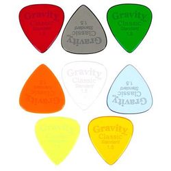 Gravity Guitar Picks Classic Multi-Color 8-Pack1,5