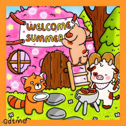 WELCOME SUMMER : Coloring Book for Adults Featuring Cute Cozy Daily Activities for Relaxation (Cozy Spaces Coloring)