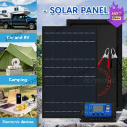 1000W Solar Panel 12V Solar Cell With 60A 100A Controller Solar Charge for Phone RV Car MP3 PAD Charger Outdoor Battery Supply