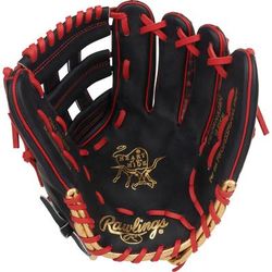 Rawlings Heart of the Hide 12" Nolan Arenado Gameday Pattern Baseball Glove - Right Hand Throw Navy/Scarlet