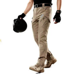 THORSOL Winter Cycling Pants Mtb Enduro Mountain Bike Tactics Cargo Bicycle Trousers Multiple Pockets Pantalones Ciclismo Hombre