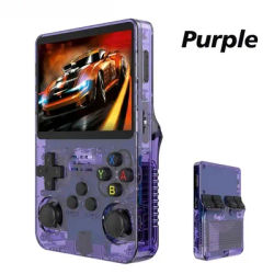 R36S Retro Gaming Console 128GB Linux System 3.5 Inch IPS Screen Handheld Portable Video Player R35s Plus Retro game console
