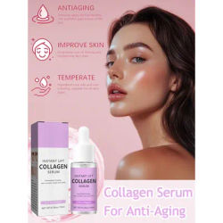 Wrinkle Removal Collagen Face Serum Hyaluronic Acid Anti Aging Forehead Fine Lines Lifting Facial Serum Skin Care Beauty