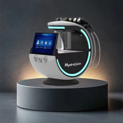 2026 Best Selling Facial 7 in 1 Machine Ultrasonic Skin Rejuvenation Microdermabrasion Cleansing Hyperbaric Oxygen Facial SPA