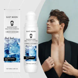 East Moon Men Aftershave Care Essence Reduce Damaged Moisturize Dry Soothing Pain Growth Inhibition Beard Remove Nourish Serums