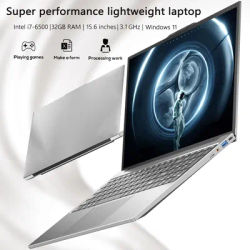 windows 11 15.6" intel core i7-6500U gaming laptops 32GB DDR4 2TB Backlit Keyboard special portable notebook computer pc