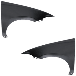 Replacement Fender Steel Primed, Front, Driver & Passenger Side, 1-year unlimited-mileage warranty SET-GF22010055Q