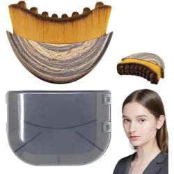 Lymphatic Face Massage Brush -Dry Brushing Contour Tool for Chin/Jawline Sculpting | Ergonomic Precision Grip for Fatigue Relief