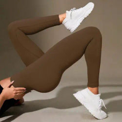European and American Threaded Autumn/Winter Yoga Pants Seamless Fitness Pants High Waist Sports Tights Clothes Legging