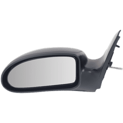 JC Whitney Mirror Textured Black, Driver Side, 1-year limited warranty JFD54L