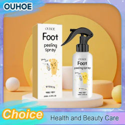 Foot Exfoliating Spray Repair Brightening Anti-Drying Crack Peeling Dead Skin Calluses Odor Removal Whitening Feet Care Liquid
