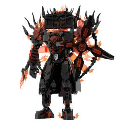 2026 New Skibidi Toilet Titan Flame Doomsday Watcher Queen of CPU Champion Clock Emperor Doll Model Kids Birthday Halloween Gift