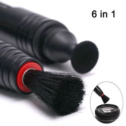 Digital Mirrorless Camera Cleaning Kit Professional DSLR Lens Carbon Tip Cleaning Pen Air Dust Blower Fiber Cloth Cleaning Set
