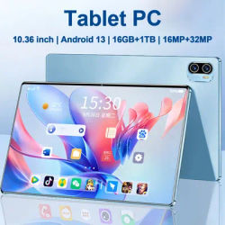 Original Mate8 Tablet Android 13 10.36 Inch GPU Quad Core 16MP 32MP Dual SIM HD Touch Phone 16GB RAM 1TB ROM Pad 12000mAh