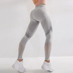 Women Fitness Leggings High Waist Seamless Leggings Sportswear Breathable Feamle Workout Legging