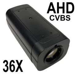 AHD CVBS ZOOM CAMERA 36X BOX Mini CCTV 1080P 5MP 2MP 4-In-1 36X Zoom Autofocus Motorized Lens NVP2441 IMX307 Security Camera OSD