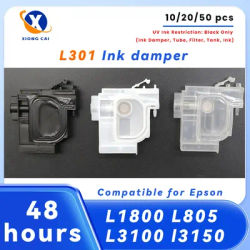 10/20/50pcs Eco Solvent Ink Printer Damper Filter Dumper - L310 L3110 L1300 for Epson L1800 L805 L3100 L3150 EcoSolvent Dampers