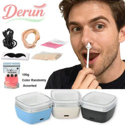 USB Mini Hair Removal Wax Warmer, Mini Waxing Kit - Suitable for Facial Hair Removal for Both Men and Women, Wax Heater