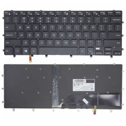 US Backlight Backlit Keyboard For Dell Precision 5510 5520 5530 5540 Black Color