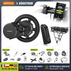 Bafang 36V 250W BBS01B BBS02B Mid Drive Motor 350W 500W Electric Bike Conversion Kit 8Fun Ebike Engine for 68-73MM with Battery