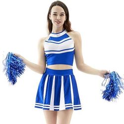 ragazza pon pon Carnevale Costume di fantasia Uniforme Costume di Carnevale Costume Cosplay Adulti Per donna Halloween Carnevale Performance Feste Costume di Carnevale facile Vestirsi