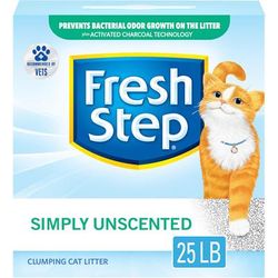 Simply Unscented Clumping Cat Litter, 25 lbs.