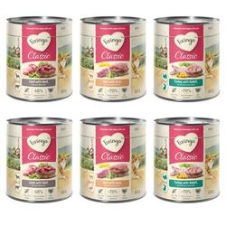 6x800g Mixed Pack 3 Meat Menu Classic Feringa Wet Cat Food