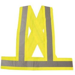 baudrier réfléchissant jaune fluo - manutan